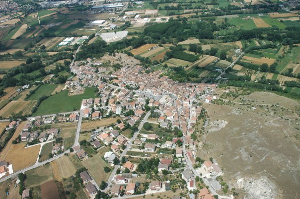 Vista aerea di Monticchio